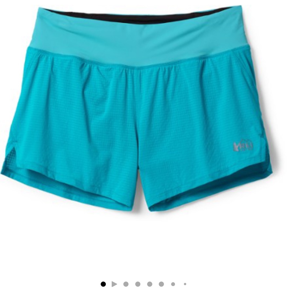 REI Swiftland 3” Blue Running Shorts Womens